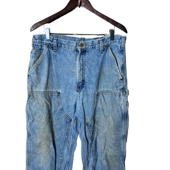 Carhartt Double Knee Dungaree Fit Jeans 38X32 - Picture 2 of 6
